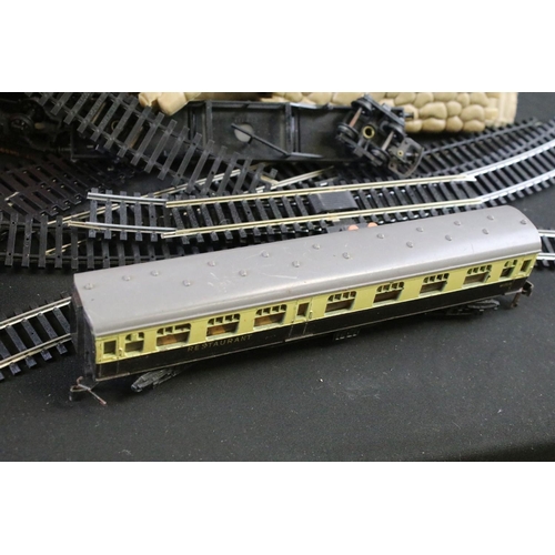 81 - Around 54 HO / OO gauge items of rolling stock to include examples from mainly Hornby, Triang and Ba... 