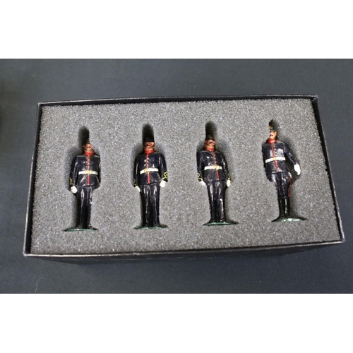 342 - Seven boxed Britains Premier Series metal figure sets to include 8918 13 PDR; Gun Of The R.H.A. With... 