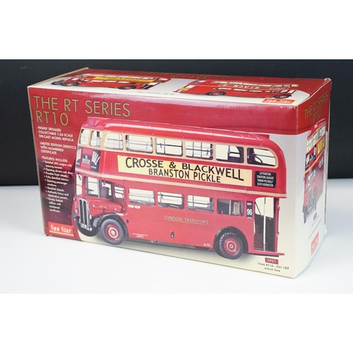 100 - Boxed 1/24 ltd edn Sun Star The RT Series 2921 1946 RT10 FXT 185 diecast model, with COA No. 167/200... 