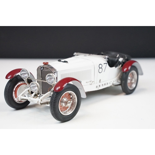 102 - Boxed 1/18 CMC Exclusive Modelle M-055 Mercedes-Benz SSKL Sieger Bei Der Mille Miglia 1931 diecast m... 