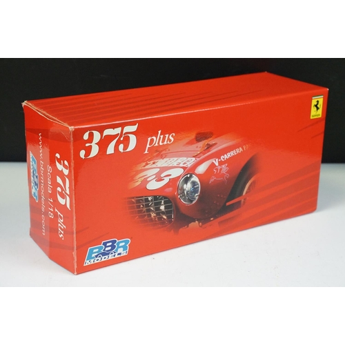 104 - Boxed 1/18 BBR Models Ferrari 375 Plus 24 Hour Le Mans 1954, with ltd edn COA No. 2375/6006, contain... 