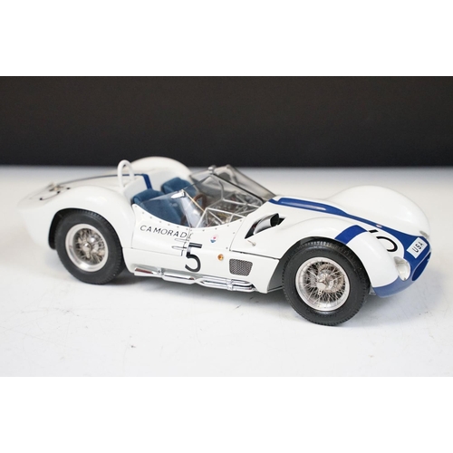 109 - Boxed 1/18 CMC Exclusive Modelle M-047 Maserati Tipo 61 Birdcage 1960 Sieger 1000 Km-Rennen Nurburgr... 