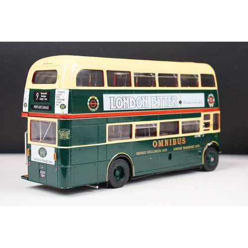 112 - Boxed ltd edn Sun Star 1/24 2907 RM 2191 CUV 191C Shillibeer - Watney's diecast model, with numbered... 