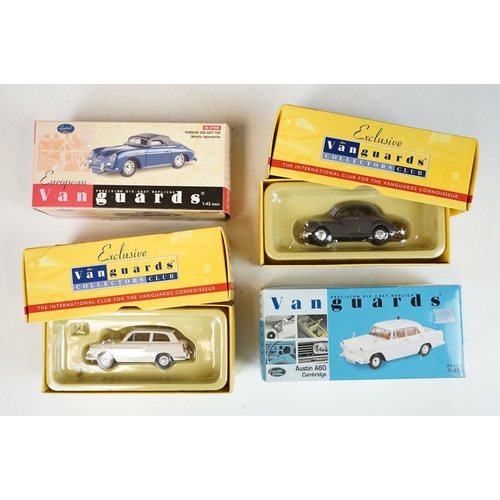 123 - 26 Boxed Vanguards diecast models to include VA5005, VA01124, VA04111, VA04405, VA07900, VA05205, VA... 