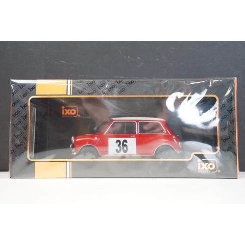 Seven boxed Ixo Models diecast models to include 3 x larger scale ...