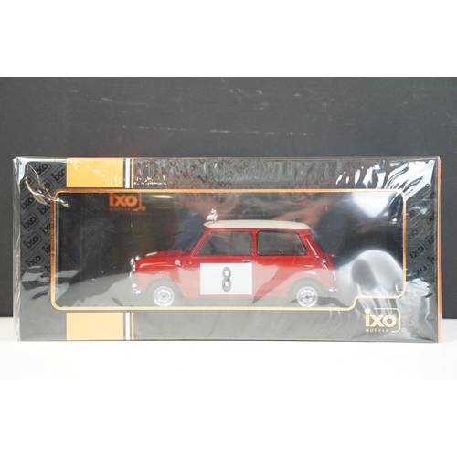 Seven boxed Ixo Models diecast models to include 3 x larger scale ...