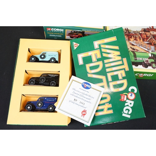 159 - 20 Boxed Corgi diecast models to include Eddie Stobart models, 75201 Corgi Modern Trucks Eddie Stoba... 