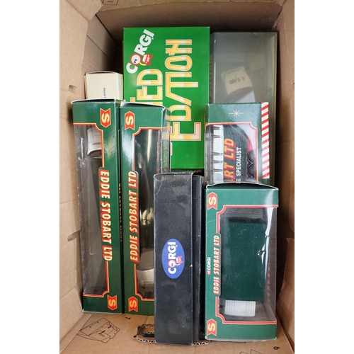 159 - 20 Boxed Corgi diecast models to include Eddie Stobart models, 75201 Corgi Modern Trucks Eddie Stoba... 
