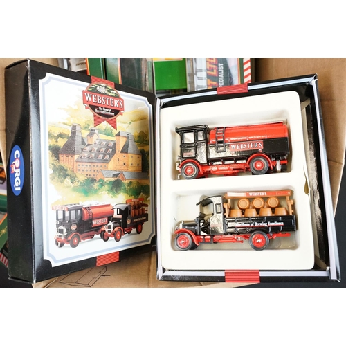 159 - 20 Boxed Corgi diecast models to include Eddie Stobart models, 75201 Corgi Modern Trucks Eddie Stoba... 