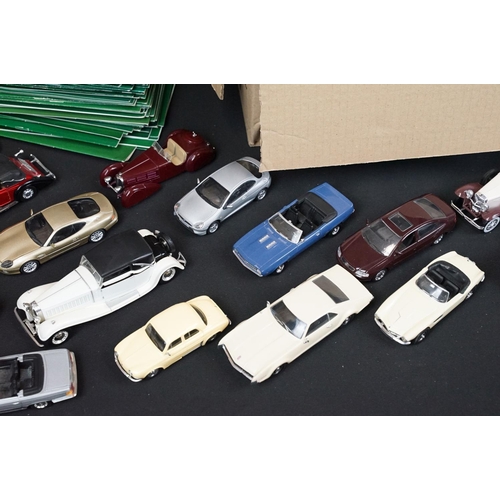 166 - Quantity of various Delprado diecast models from The Ultimate Car Collection together with a quantit... 