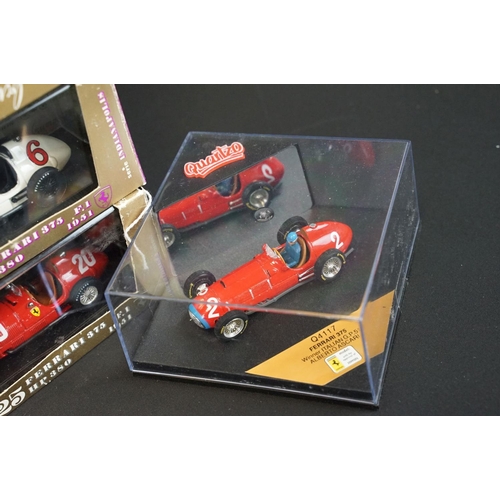 170 - 24 Boxed / cased Brumm diecast models to include R125 Ferrari 375, R076 Ferrari D50, R128 Ferrari D5... 