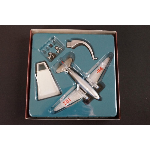 201 - Eight boxed 1/144 scale Corgi Aviation Archives diecast models to include AA32904 Boeing 707-327C, A... 