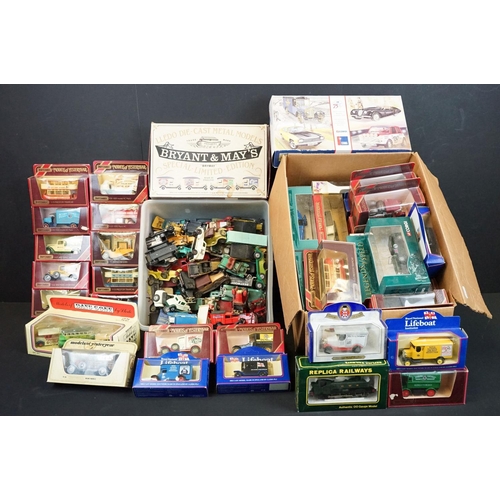 215 - Collection of 50 boxed diecast models to include Lledo Days Gone, Matchbox Models Of Yesteryear, Cor... 