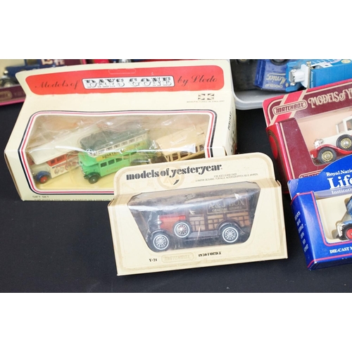 215 - Collection of 50 boxed diecast models to include Lledo Days Gone, Matchbox Models Of Yesteryear, Cor... 