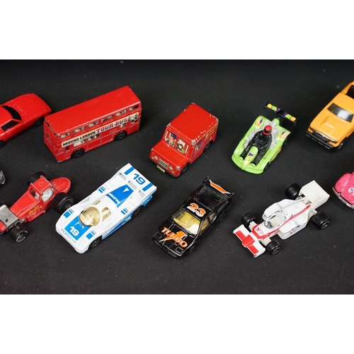 218 - Quantity of around 170 diecast, plastic and tin models to include Tonka Trucks, Maisto, Corgi, Match... 