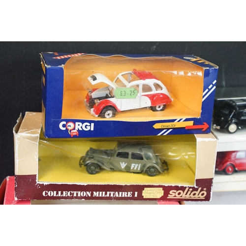 233 - 16 Boxed / carded diecast models to include 4 x Eligor models featuring 1010 Citroen 5 CV Camionette... 