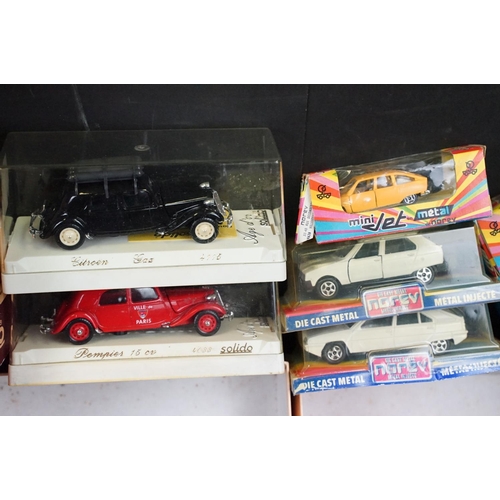 233 - 16 Boxed / carded diecast models to include 4 x Eligor models featuring 1010 Citroen 5 CV Camionette... 