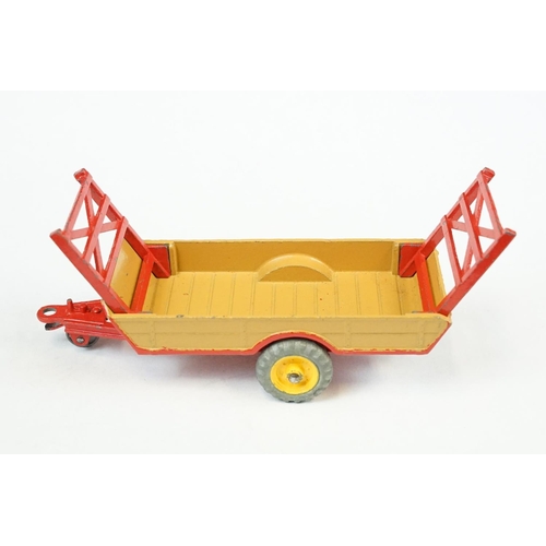 292 - Five boxed Dinky farming diecast models to include 301 Field Marshall Tractor in orange with driver ... 