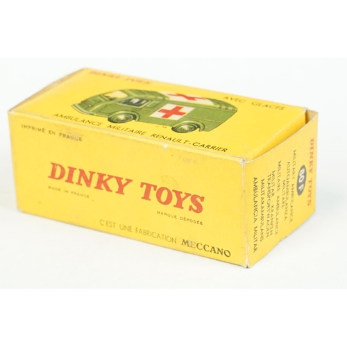 294 - Six boxed French Dinky military diecast models to include 80F Ambulance Militaire Renault Carrier, 8... 