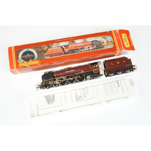 31 - Five boxed Hornby OO gauge locomotives to include R305 LMS Coronation Class Duchess of Abercorn, R35... 