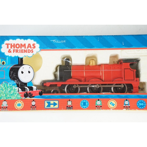 32 - Two boxed Hornby Thomas & Friends OO gauge locomotives to include James the red engine and Henry the... 