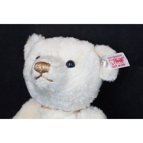 683 - Steiff - Boxed ltd edn Steiff 035715 Diamond Teddy Bear, with ltd edn COA No. 1239/2000, with tag an... 