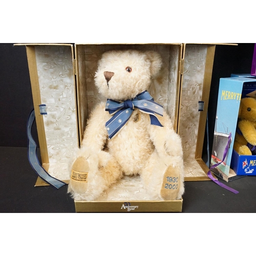 684 - Merrythought - Ten boxed ltd edn Merrythought teddy bears to include Punkie Romano No. 21 JP8BG with... 