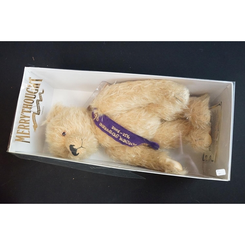 688 - Merrythought - Five boxed Merrythought teddy bears to include The Royal Bear Collection HM Queen Eli... 