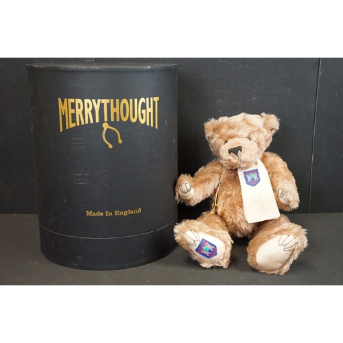 688 - Merrythought - Five boxed Merrythought teddy bears to include The Royal Bear Collection HM Queen Eli... 