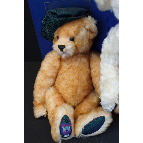 690 - Merrythought - Five boxed Merrythought teddy bears to include KP151 Diana Bear with ltd edn COA No. ... 