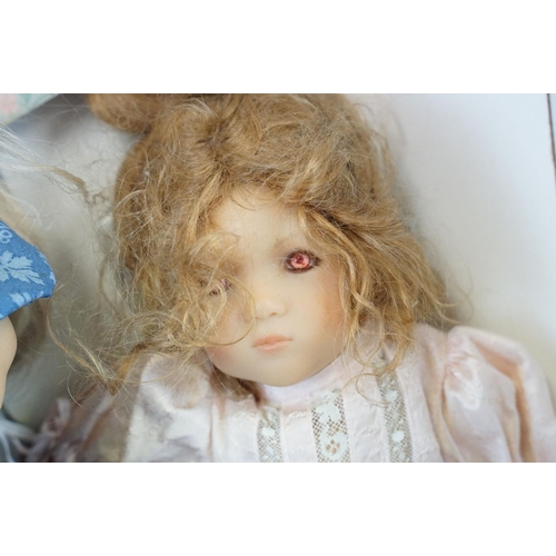 692 - Two boxed German Annette Himstedt Puppen Kinder Artists dolls to include Freeke and Bibi from The 19... 