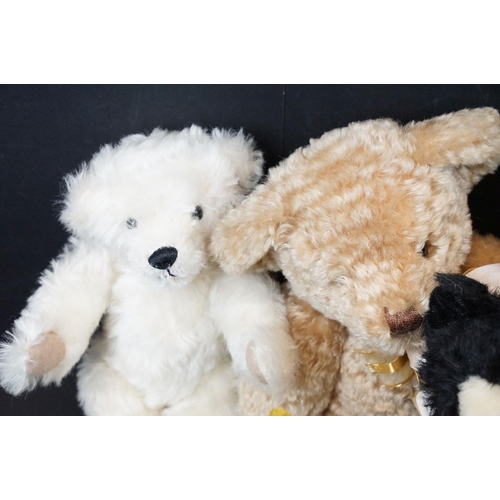 710 - Merrythought - 15 Merrythought teddy bears and dolls to include Kensington Bear ED20B with ltd edn C... 