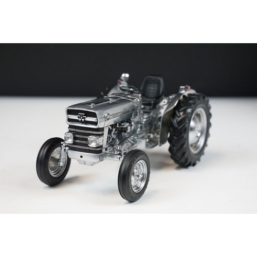 96 - Boxed ltd edn Modelzone Exclusive The Ferguson System MF 135 Tractor, Limited Edition 1 Of 1000 mode... 