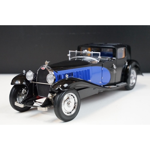 99 - Boxed 1/18 Bauer Bugatti Royale Coupe De Ville diecast model, complete in polystyrene packaging with... 