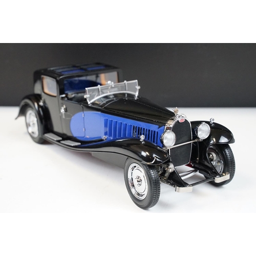 99 - Boxed 1/18 Bauer Bugatti Royale Coupe De Ville diecast model, complete in polystyrene packaging with... 