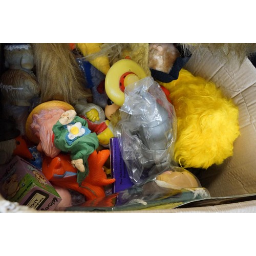 440 - Large collection of original The Wombles and The Magic Roundabout toys and collectables to include s... 