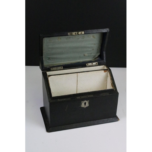 147 - 3 stationary boxes, one with fold down slope, dividers, pen holders and drawers in snake effect case... 