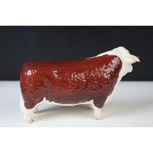 10 - Beswick family of Hereford cattle to include Ch. of Champions Bull & Cow and two calves