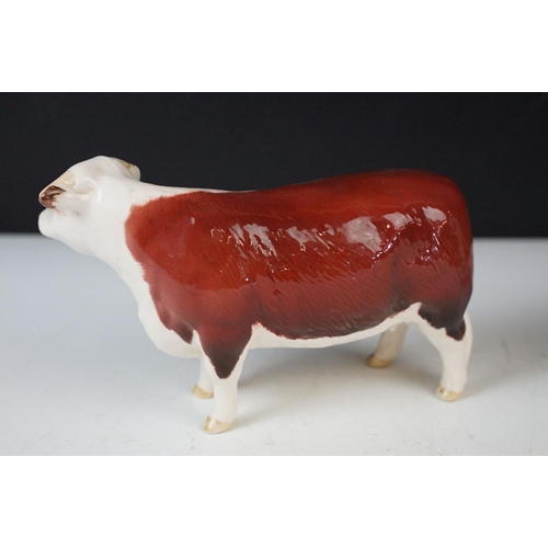 10 - Beswick family of Hereford cattle to include Ch. of Champions Bull & Cow and two calves