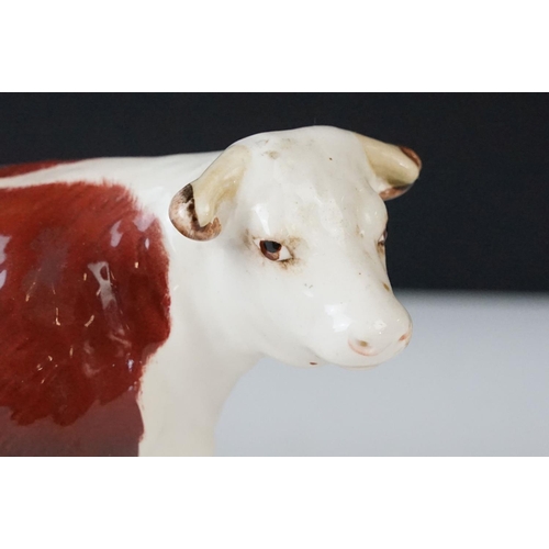 10 - Beswick family of Hereford cattle to include Ch. of Champions Bull & Cow and two calves