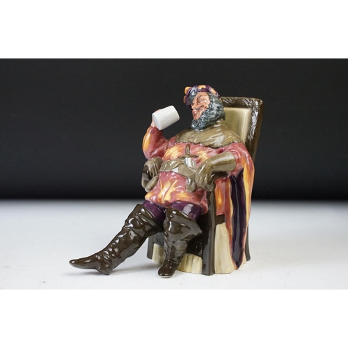 15 - Two Royal Doulton figures being ‘ Mendicant ‘ HN1365 and ‘ The foaming quart ‘ HN2162