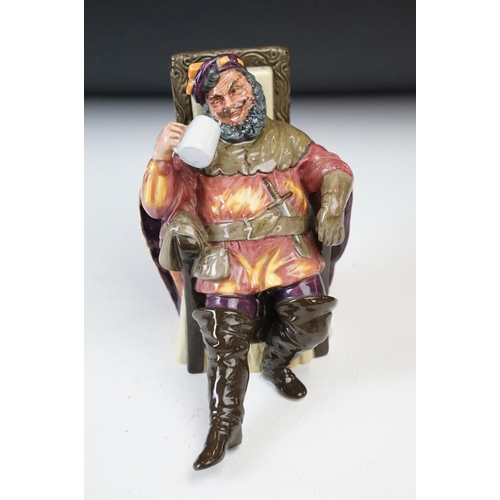 15 - Two Royal Doulton figures being ‘ Mendicant ‘ HN1365 and ‘ The foaming quart ‘ HN2162