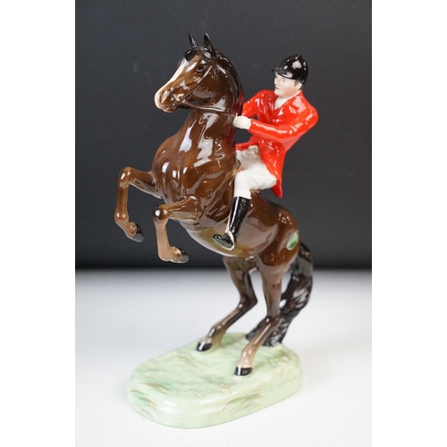 28 - Beswick horse gloss figurine selection of various sizes to include New Forest champion, 'Jonathan 3r... 