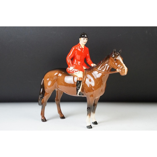 28 - Beswick horse gloss figurine selection of various sizes to include New Forest champion, 'Jonathan 3r... 