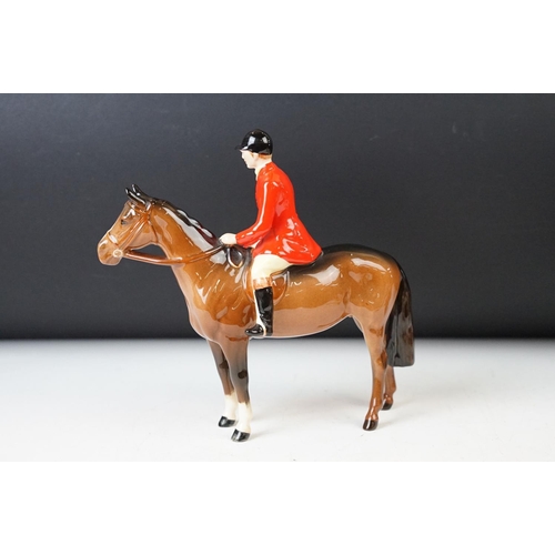 28 - Beswick horse gloss figurine selection of various sizes to include New Forest champion, 'Jonathan 3r... 