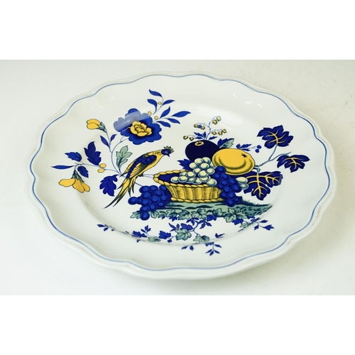 43 - Royal Copenhagen Blue Pheasant plate inspired by the art of C.Joachim 25cm diameter, with Spode Blue... 