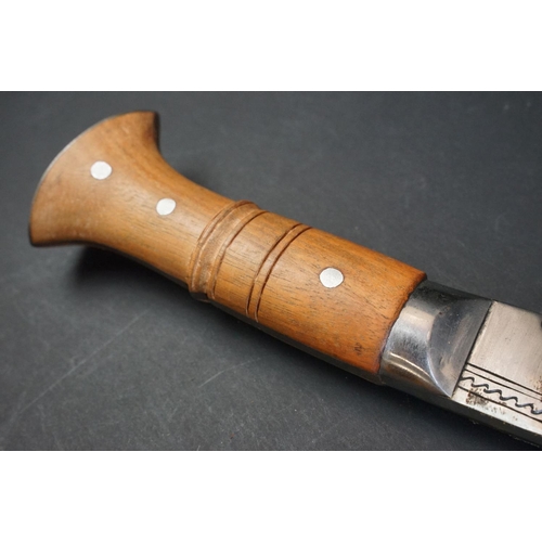 101 - A hand crafted 3 Chirre Kukri knife by 