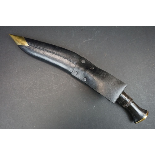 112 - A hand crafted Kukri knife by 