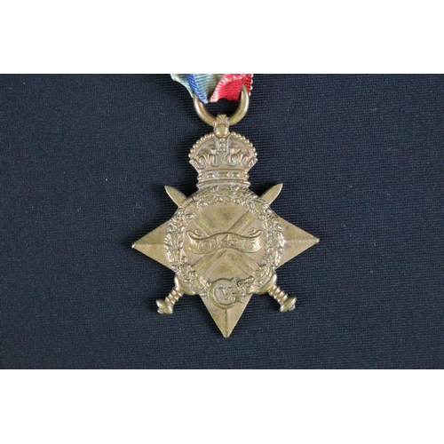 153 - A World War One / WW1 British full size 1914-15 star medal, correctly named and issued to 50764 GNR.... 