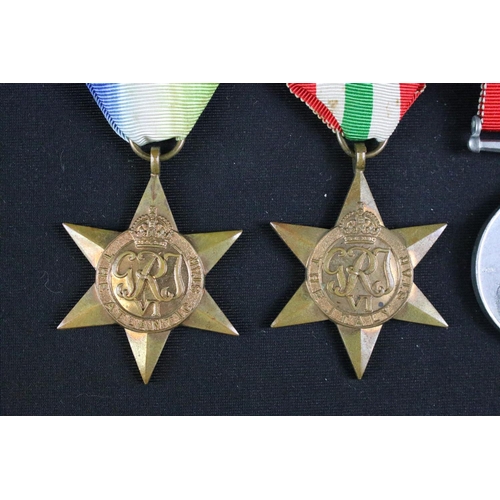 17 - A British full size World war Two / WW2 medal group of five to include the 1939-1945 British War Med... 